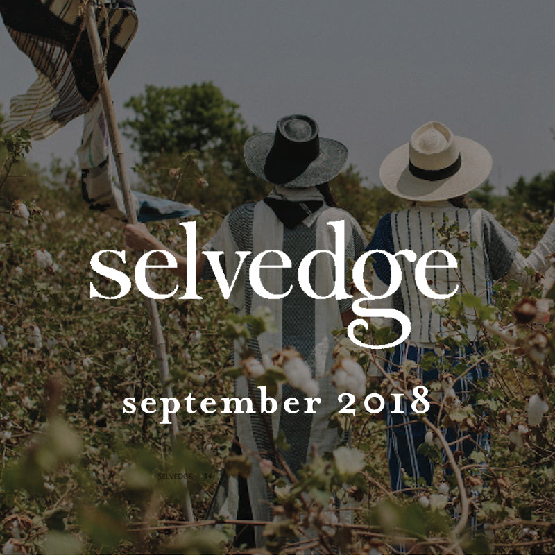 ace&jig featured in selvedge magazine, september 2018
