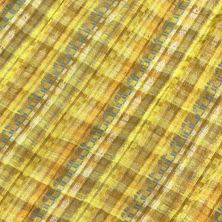 textile swatch of amber