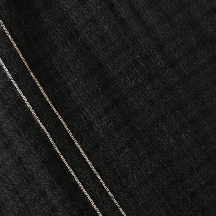 black sheer check