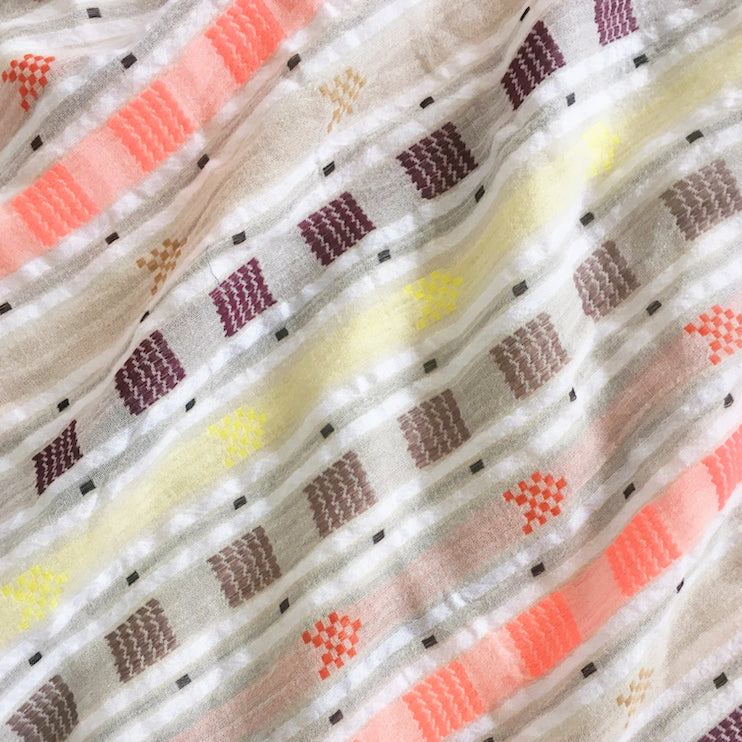 textile swatch of emblem