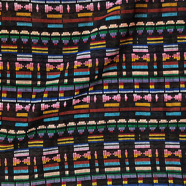 textile swatch of kaleidoscope