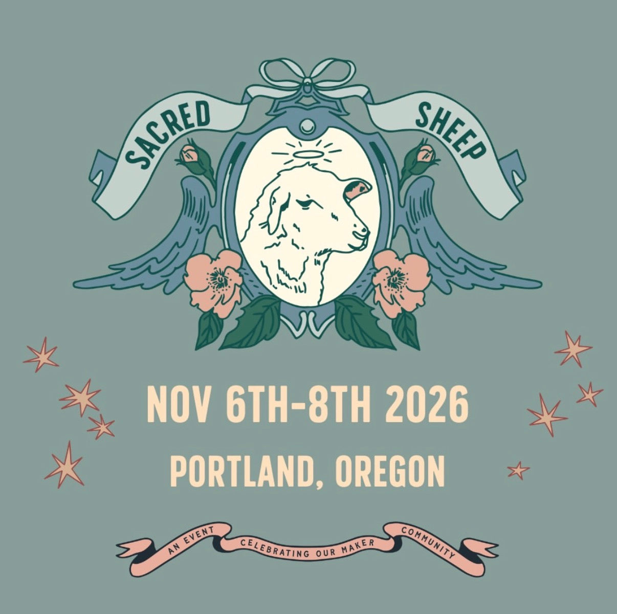 Sacred Sheep sale in Portland OR flyer