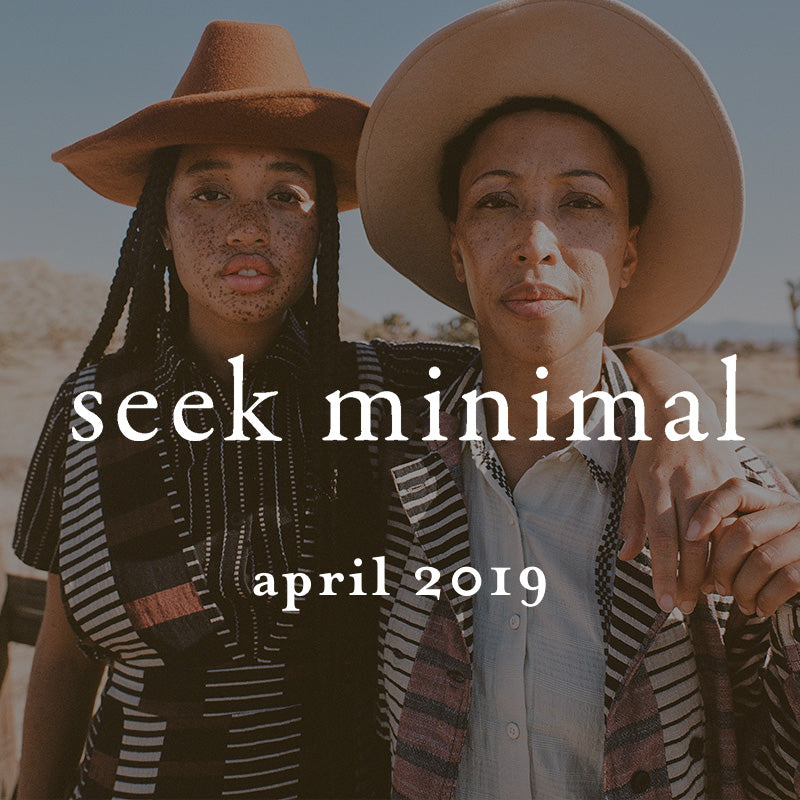models wearing ace&jig in seek minimal, April 2019