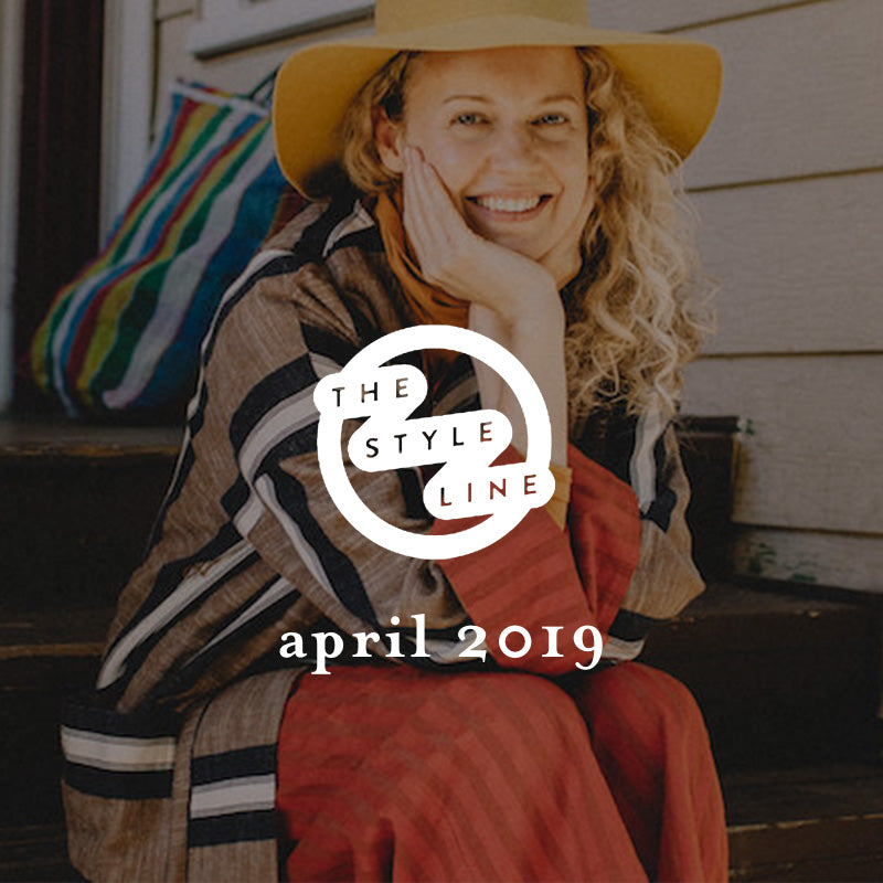 Jenna in the style line April 2019 issue