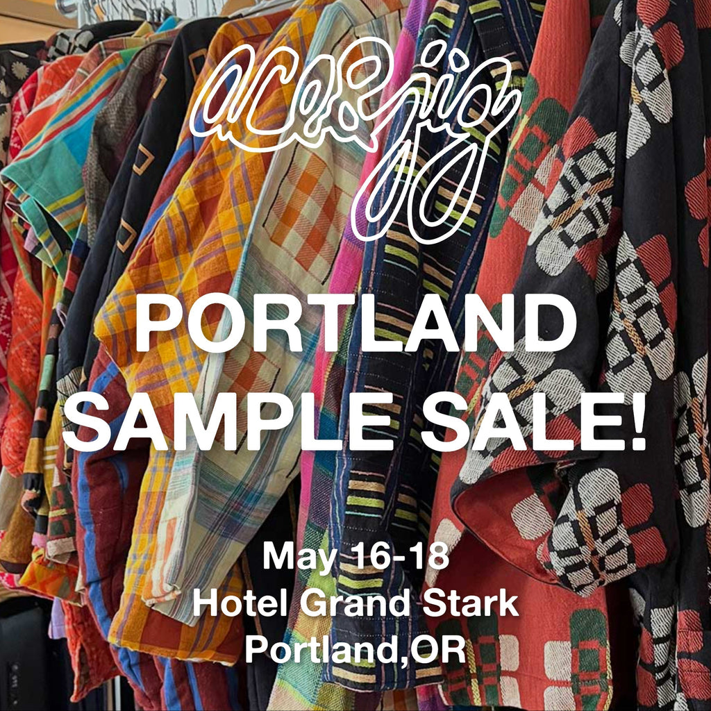 Ace & Jig Portland Sample Sale!