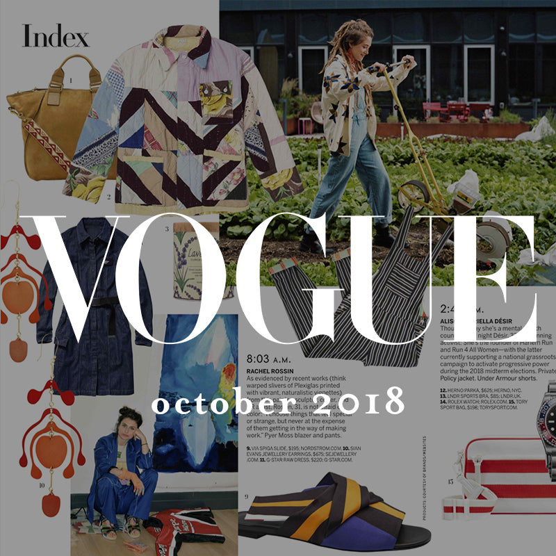 ace&jig in vogue, october 2018 press