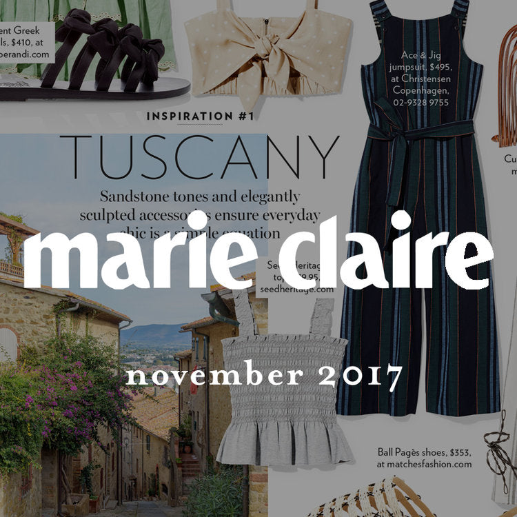 ace&jig marie claire, november 2017 press