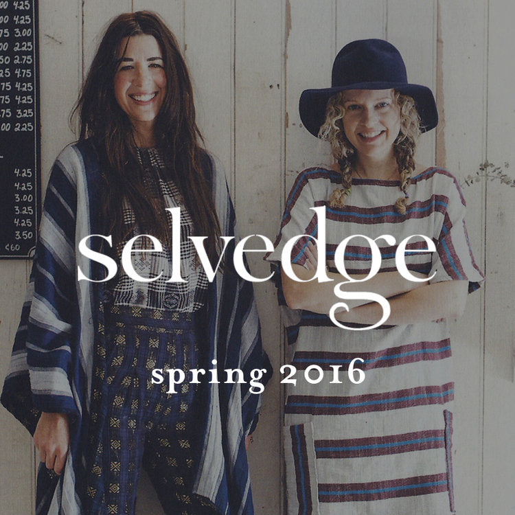 ace&jig selvedge, spring 2016 press