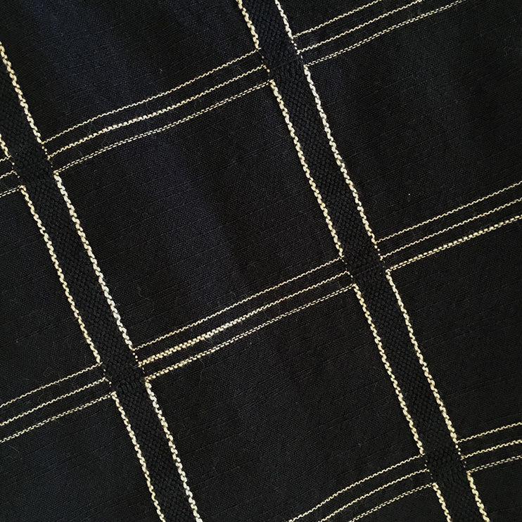 textile swatch of black magic