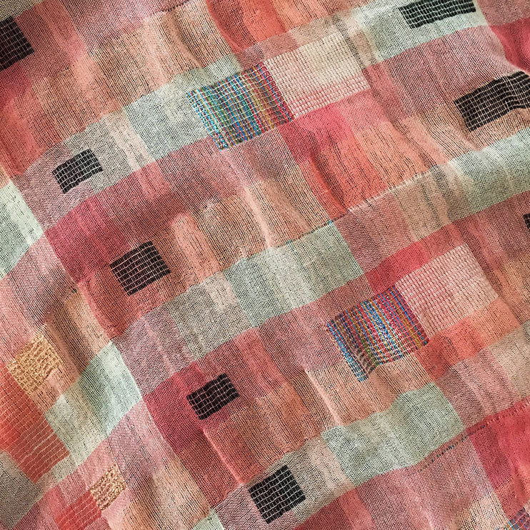 textile swatch of champagne