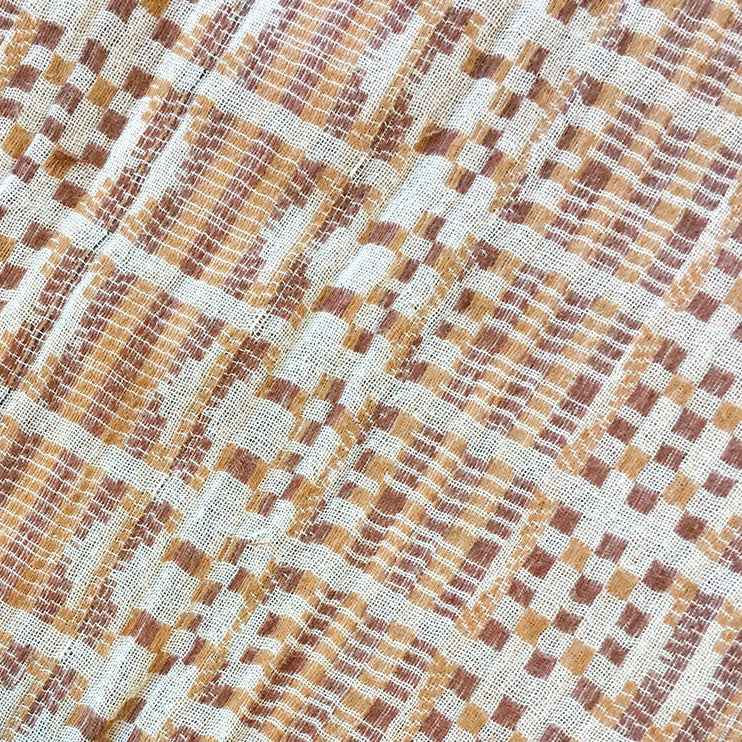 textile swatch of raffia
