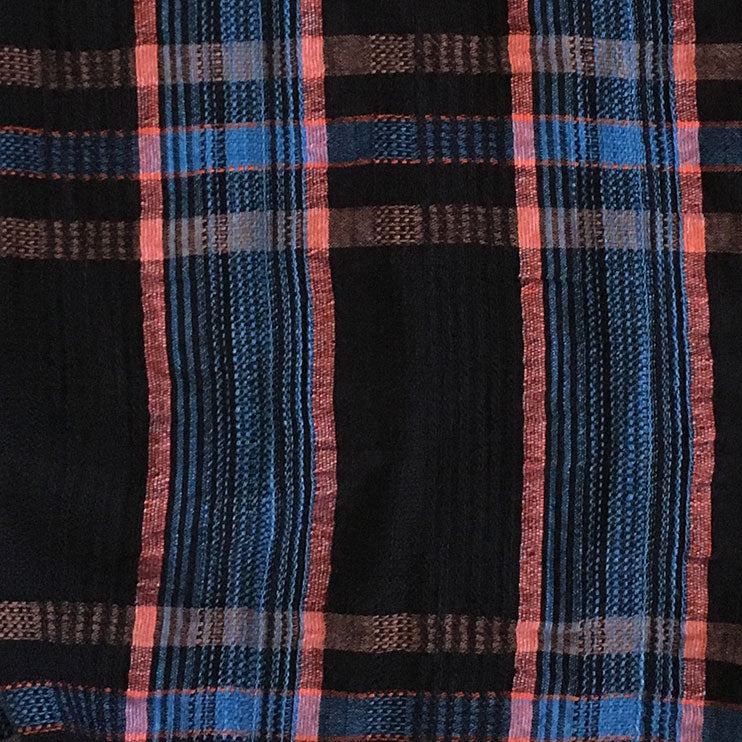 textile swatch of river