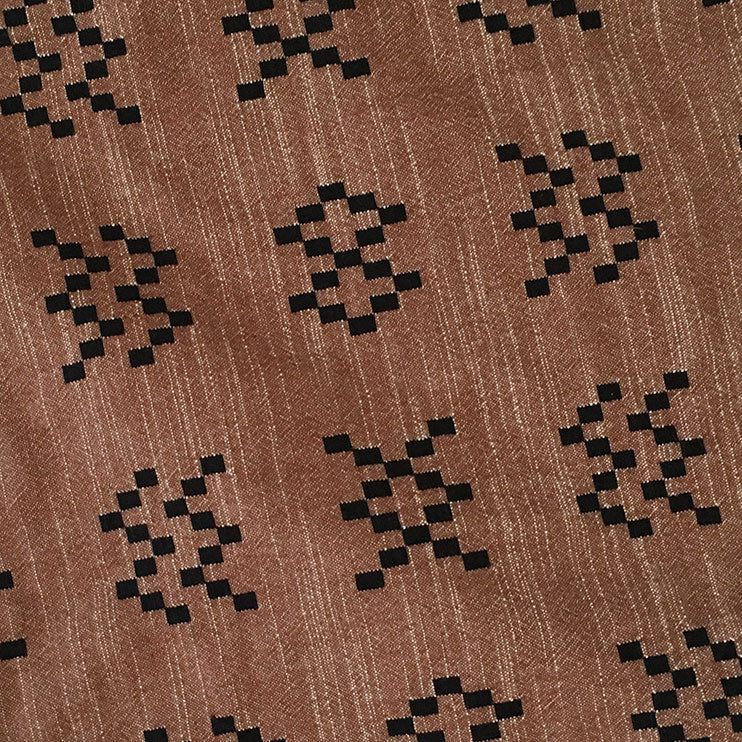 textile swatch of sampler