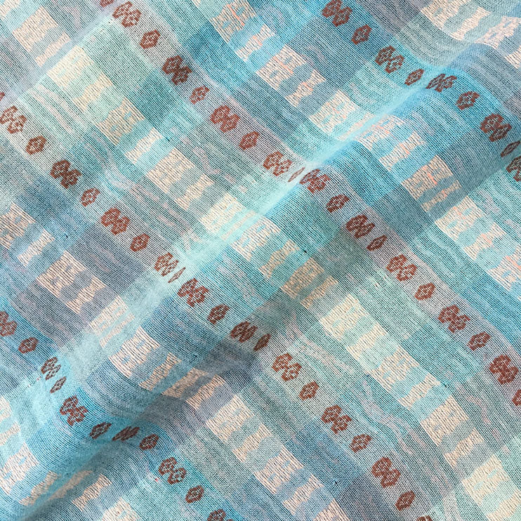 textile swatch of sky