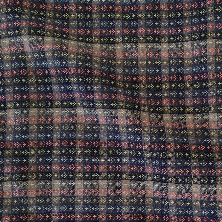 textile swatch of thistle