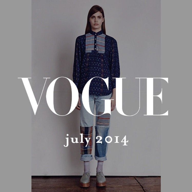 ace&jig vogue, july 2014 press