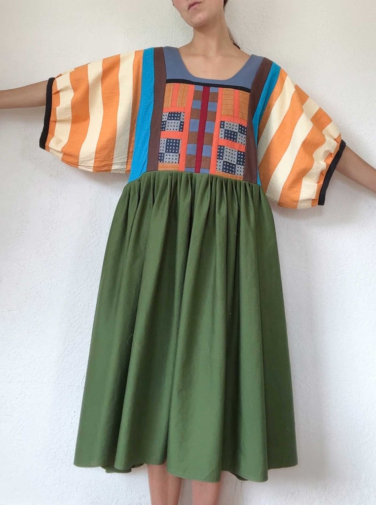 orange-stripe-dress