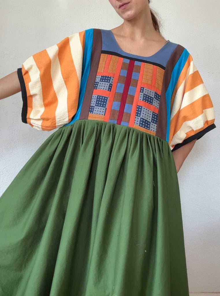 orange-stripe-dress