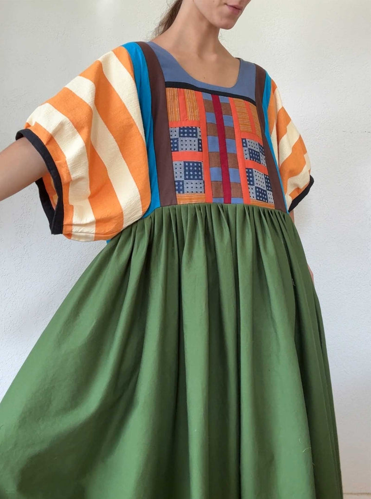 orange-stripe-dress