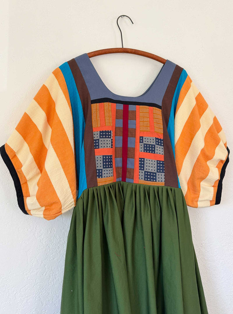 orange-stripe-dress