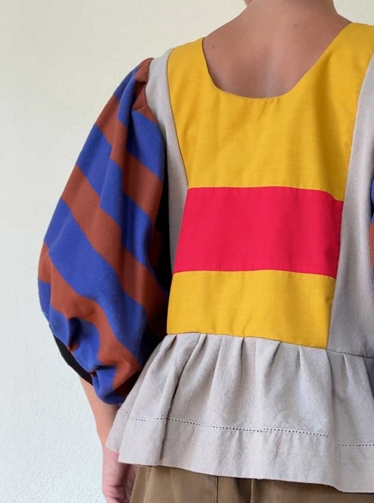 patchwork-stripe-top