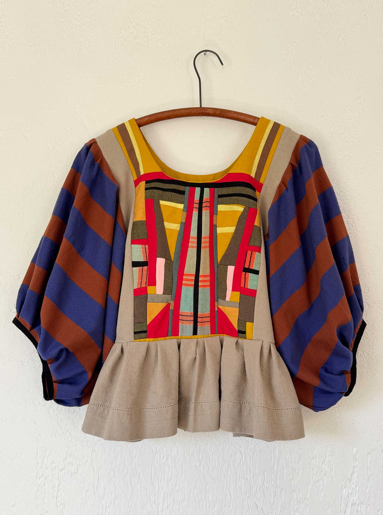 patchwork-stripe-top