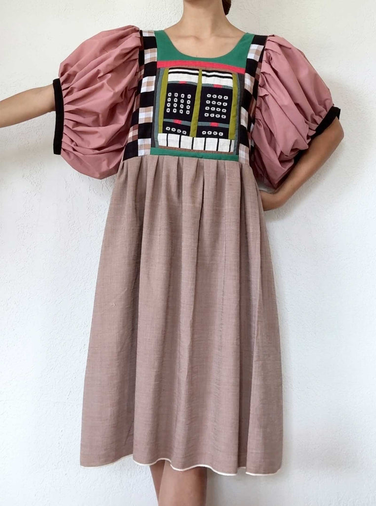 pink-check-dress