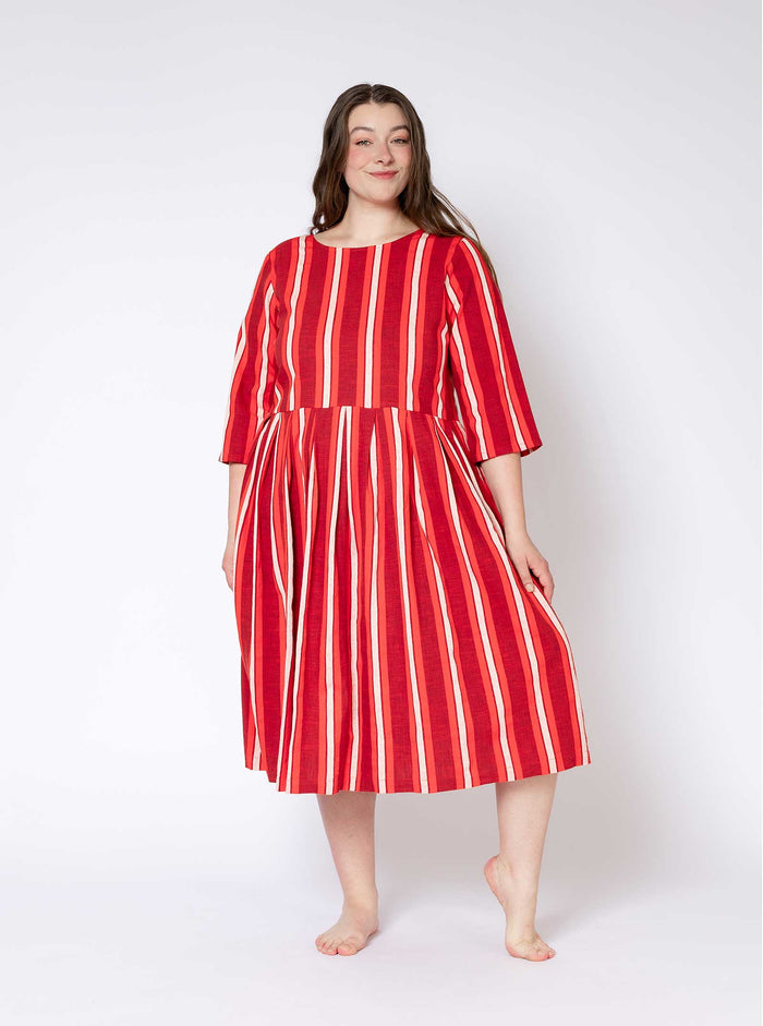 ace & jig sage dress | pre spring 25 | madder