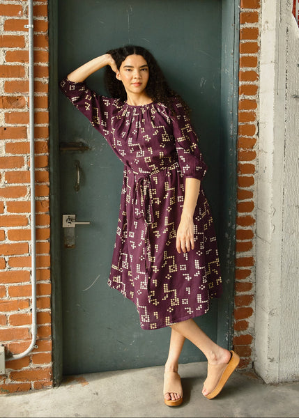 heather dress | fall 25 | crossword – ace&jig